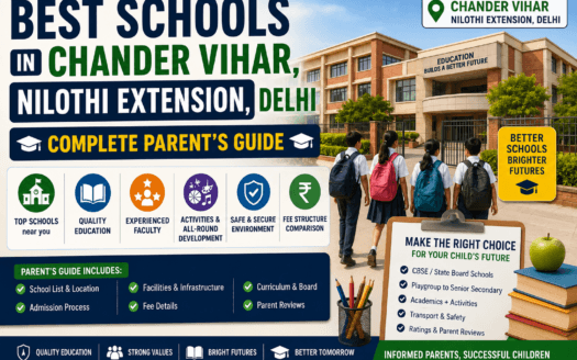 Best Schools in Chander Vihar, Nilothi Extension, Delhi – Complete Parent’s Guide