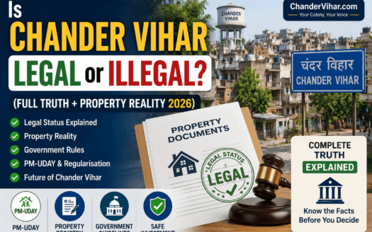 Is Chander Vihar Legal or Illegal