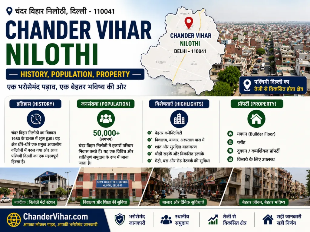 Chander Vihar Nilothi : History, Population, Property chander-vihar-nilothi