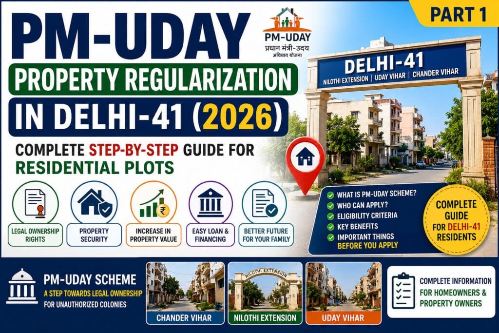 PM-UDAY Property Regularization complete setup chander vihar